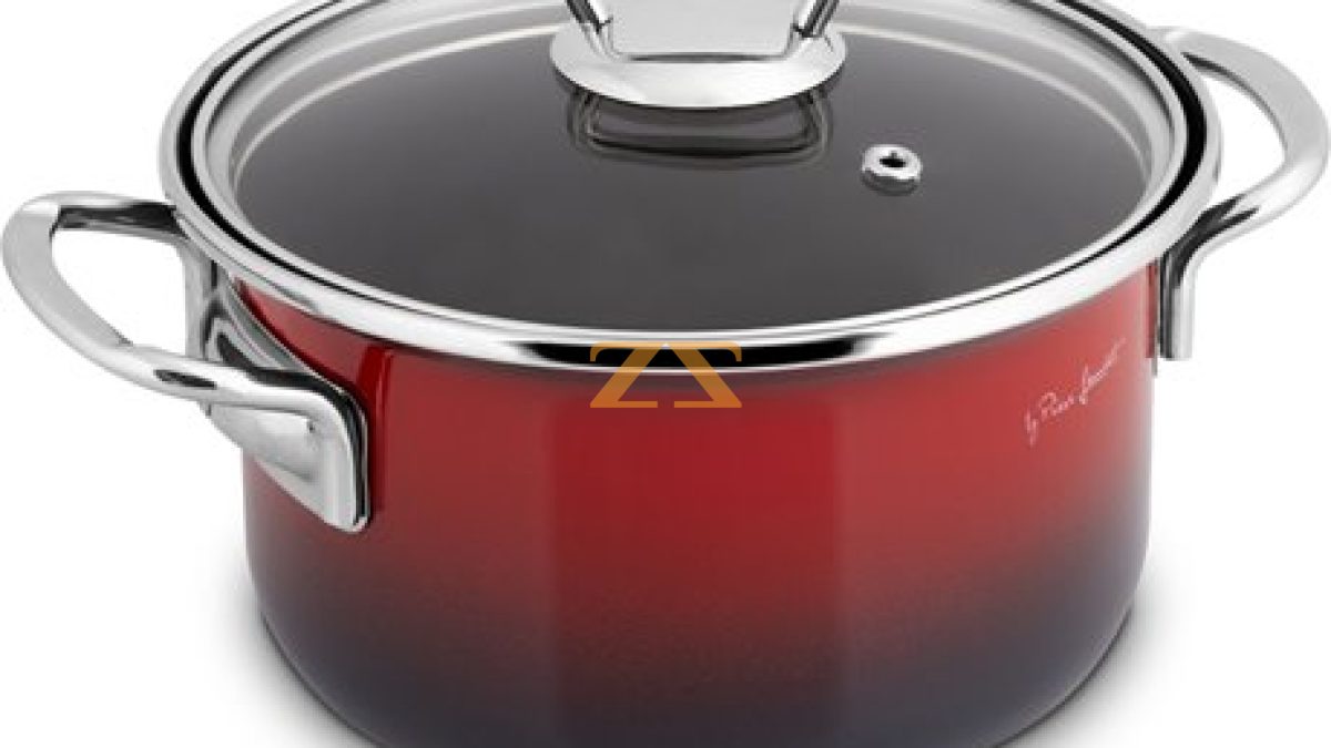 طنجرة مع غطاء زجاجي (5.5L)