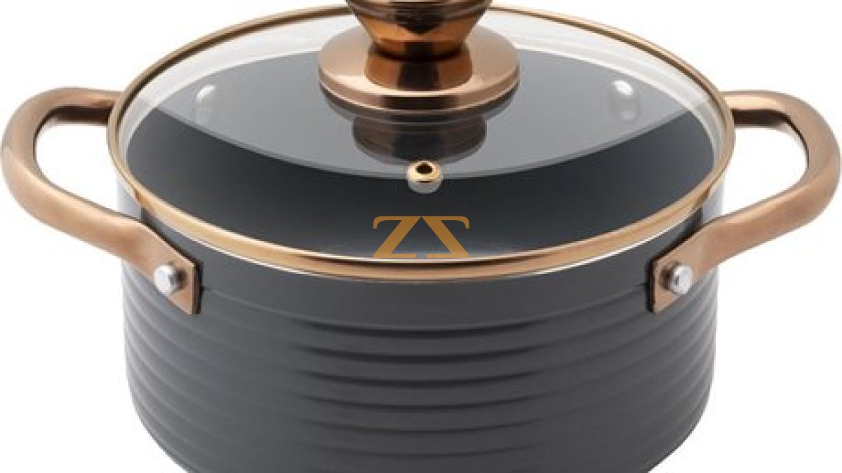 طنجرة مع غطاء زجاجي (2.8L)